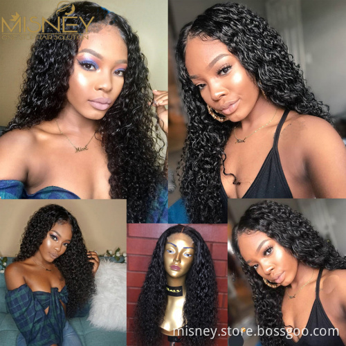 Curly Hair Brazilian Hair Weave Bundles Remy 100% Human Hair Extensions Kinky Curly Hair Natural Color 8-26 Inch Misney Deals